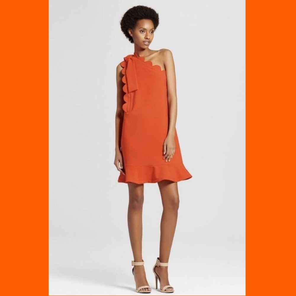 Victoria Beckham Target Orange Dress Various Sizes